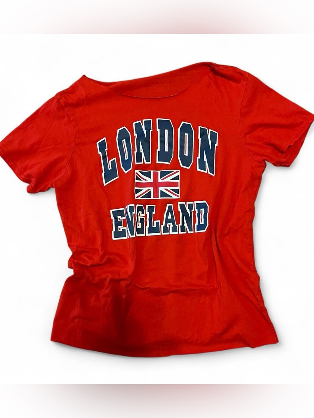 2010s Red Union Jack Tee